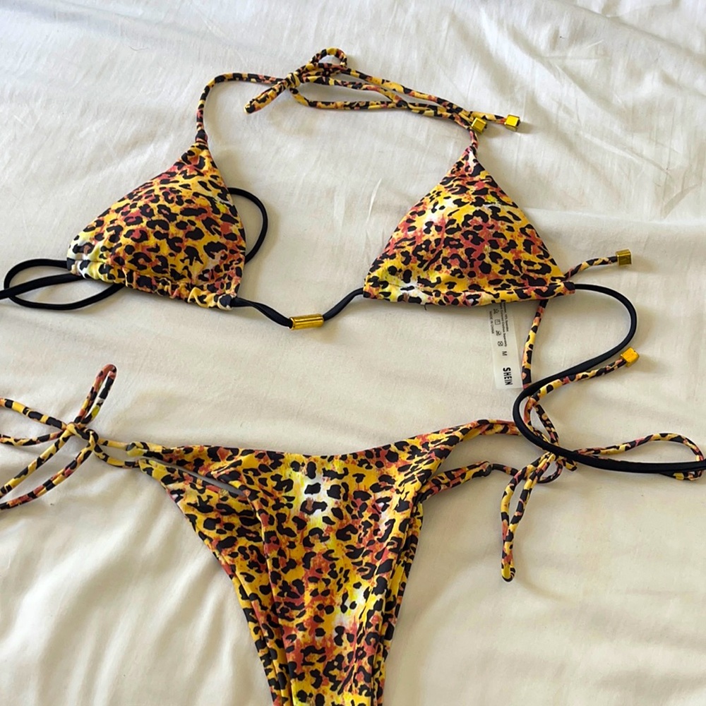 Leopard bikini swimsuit